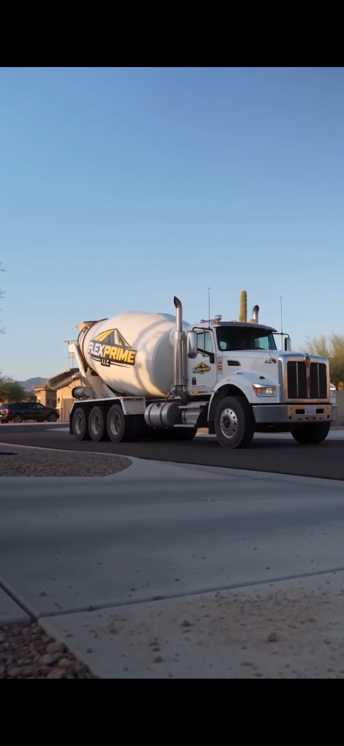 Flexprime concrete mixer truck