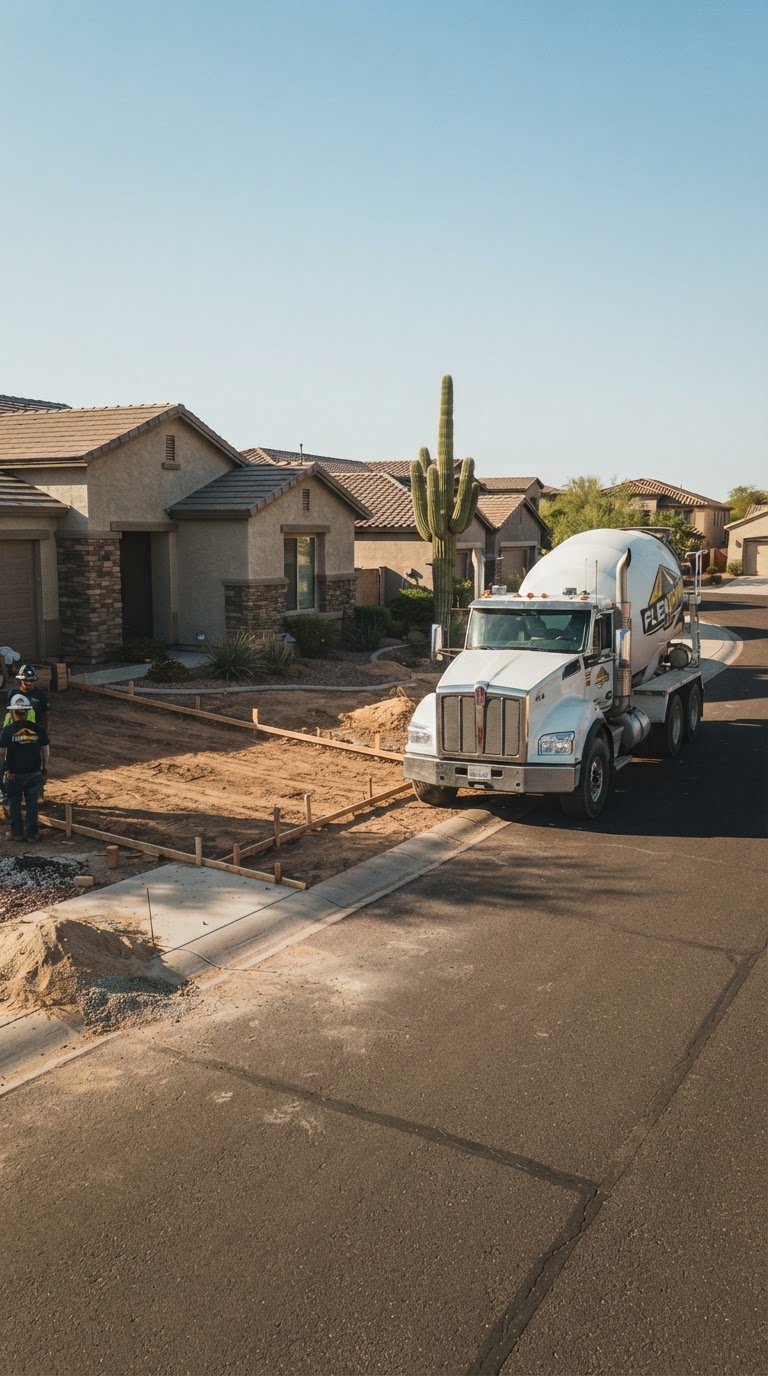 Residential concrete project